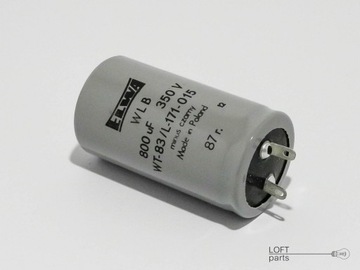 Kondensator elektrolityczny 800uF 350V