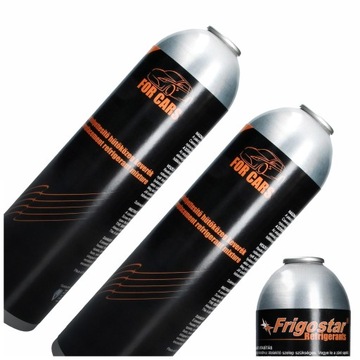 2x CZYNNIK CHŁODNICZY za r134a 370g klimatyzacji
