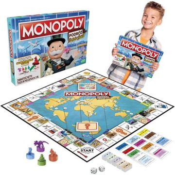 ИГРА HASBRO MONOPOLY ПУТЕШЕСТВИЕ ПО СВЕТУ