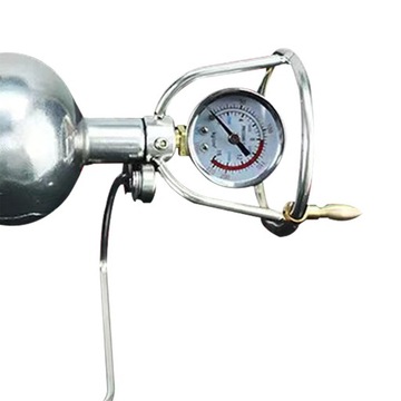 Машина для попкорна в форме тыквы из нержавеющей стали, стиль E