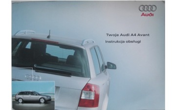 Audi A4 Avant B6 2001-2004 instrukcja obsługi PL