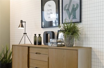 КОМОД ИЗ СКАНДИНАВСКОГО ДУБА С ЯЩИКАМИ