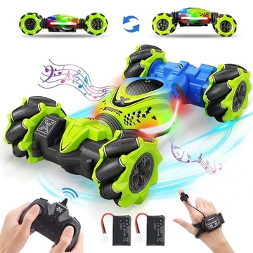 Gest RC Car 4WD Drift Stunt RC Car Twist Off-Road z czujnikiem Zegarek nowy