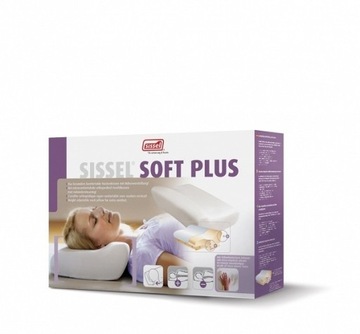 Poduszka ortopedyczna SISSEL Soft Plus + poszewka