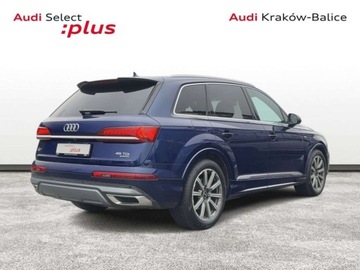Audi Q7 II SUV Facelifting  3.0 45 TDI 231KM 2022 Audi Q7 Matrix LED Fotele z Masazem Wentylacja Noktowizor Os Skretna Gwara, zdjęcie 4