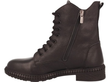 Ботинки T.Sokolski Z22-233 R.39, черная лицевая кожа