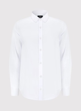 Белая базовая мужская рубашка Regular Fit PAKO LORENTE L