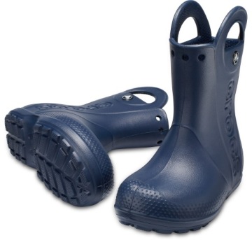 CROCS HANDLE IT RAIN BOOT ТЕМНО-СИНИЕ РЕЗЕРВНЫЕ БОТИНКИ R.28/29 C11