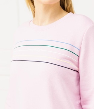 TOMMY HILFIGER BLUZA EMMY PINK XXL