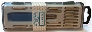 Zestaw wkrętaków precyzyjnych Torx i inne 16w1