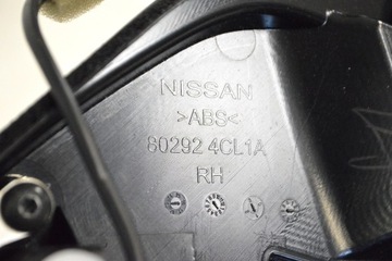 NISSAN X-TRAIL T32 1.6 DCI 2016 RHD PŘEDNÍ PRAVÁ POUZDRO ZRCÁTKO