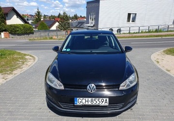 Volkswagen Golf VII Hatchback 3d 1.2 TSI 105KM 2014 Volkswagen Golf 1.2 105KM 5-Drzwi Klima Tempomat BDB Stan Zarejestrowany w, zdjęcie 1