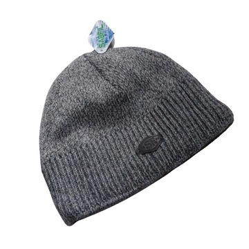 22.CZAPKA na polarze SZARY mel. SABFIL POLSKA