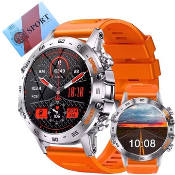 SMARTWATCH MĘSKI ZEGAREK K52 360x360 ROZMOWY MENU PL WODOODPORNY SPORTOWY