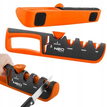 NEO Tools НОЖИ И НОЖНИЦЫ С РЕГУЛИРУЕМЫМ УГЛОМ ЗАТОЧКИ 56-050