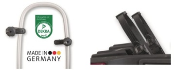 Bagażnik Rowerowy na HAK Westfalia BC80 Bikelander LED na 2 Rowery