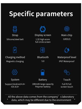Смарт-часы с цветным экраном, спортивный режим, напоминание о сообщениях, дистанционное управление музыкой