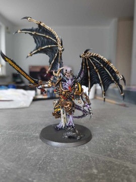 Warhammer 40000 Chaos Daemon Prince Pięknie Pomalowany