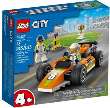 KLOCKI LEGO CITY 60322 SAMOCHÓD WYŚCIGOWY FORMUŁA