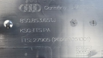 Grill audi tts tts tt s-line 8s0 2014- Chromi OE 8S0853651J Новый