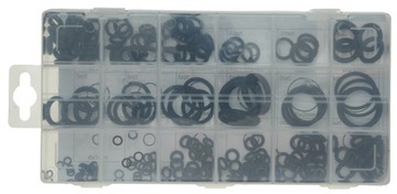 УПЛОТНИТЕЛЬНЫЕ КОЛЬЦА РЕЗИНОВЫЕ УПЛОТНЕНИЯ 225 шт. МАСЛОСТОЙКОСТЬ