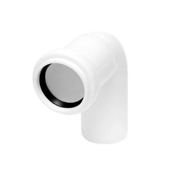 Kolano 32/90 kanalizacyjne kolanko 32 90 PCV białe