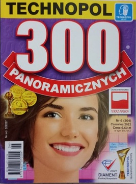 Krzyżówki 300 panoramicznych 6/2022 TECHNOPOL