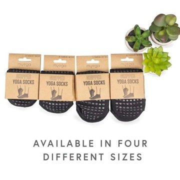 Antypoślizgowe skarpetki z palcami do jogi myga Yoga Toe Socks rozmiar34-37