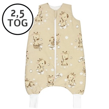 Śpiworek z nogawkami 86-104 M Całoroczny WZORY!