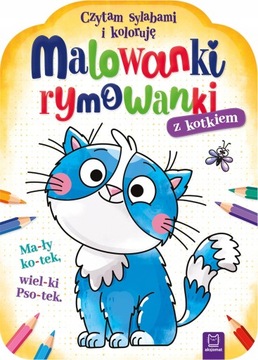 Malowanki Rymowanki z Kotkiem Czytam Koloruję Praca zbiorowa