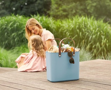 Пластиковый пакет для покупок Rotho Albula, 25л, синий