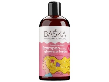 BAŚKA Kosmetyki Po Polsku Humektantowy Szampon do włosów - malinowy 500ml