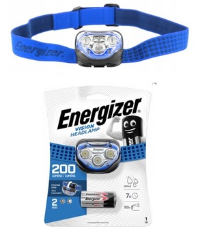 Latarka czołowa ENERGIZER Vision 200 lumenów Zasięg 50 metrów