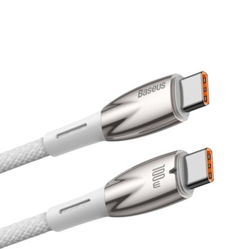 КАБЕЛЬ BASEUS USB-C TYPE-C 100 Вт PD QC 2M