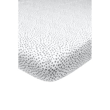 Meyco Home Cheetah prześcieradło łóżko pojedyncze - grey - 90x200cm