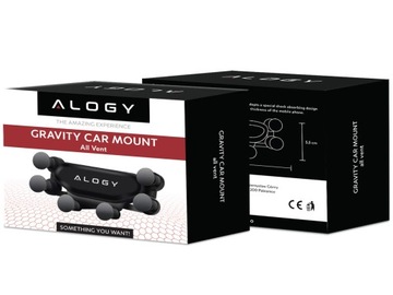 АВТОМОБИЛЬНЫЙ ДЕРЖАТЕЛЬ ALOGY GRAVITY ДЛЯ ВЕНТИЛЯЦИОННОЙ РЕШЕТКИ ТЕЛЕФОНА AIR