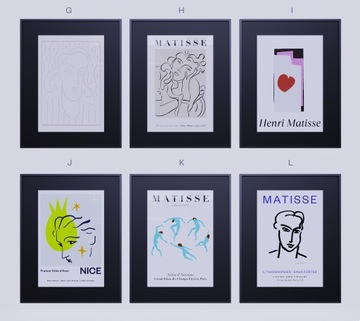 Анри Матисс Графика Огромный выбор плакатов формата А3