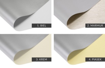 ВНУТРЕННИЕ ЧЕРНЕННЫЕ РОЛЛЕТНИ В КАССЕТЕ С НАПРАВЛЯЮЩИМИ