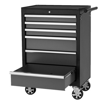Шкаф для инструментов BQ на колесиках с замком, 6 ящиков
