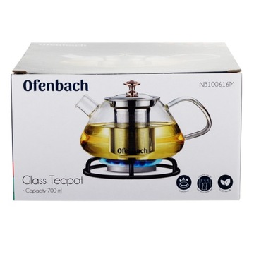 Стекло чая пивовара кувшин.