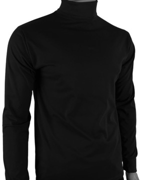 Golf bawełna PRODUKT POLSKI czarny M