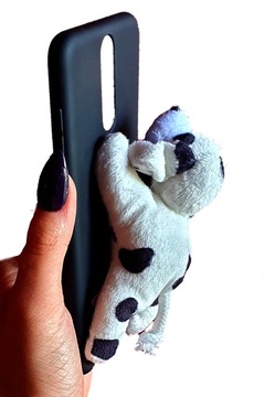 Etui guma PIESEK futrzany Xiaomi Redmi Note 7