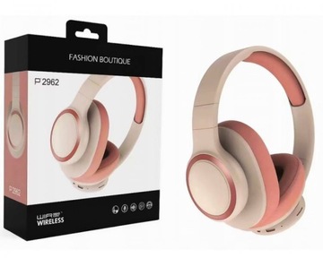 Słuchawki bluetooth P2962 FASHION BOUTIQUE,róż
