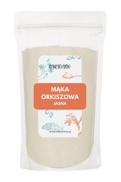 MĄKA ORKISZOWA 1KG JASNA TYP 650 ŚWIEŻA NATURALNA