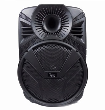 МОЩНАЯ ПОРТАТИВНАЯ КОЛОНКА КАРАОКЕ С BLUETOOTH + 2 БЕСПРОВОДНЫХ МИКРОФОНА