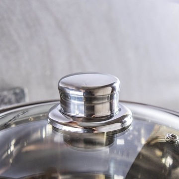 НАБОР ПОСУДОВ ИЗ НЕРЖАВЕЮЩЕЙ СТАЛИ FLORINA ANTER, ИНДУКЦИЯ 8 EL