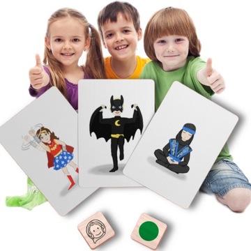 ROZWIJAM REGULACJĘ EMOCJI Z SUPERBOHATERAMI. KARTY ZABAW 3+ Edukowisko