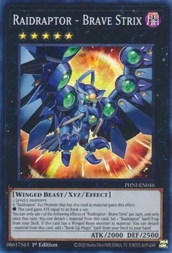 Yu-Gi-Oh! TCG: Raidraptor - Brave Strix (PHNI)