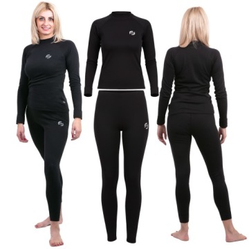 Комплект из рубашки и шорт Женское термоактивное белье S Комплект блузка + брюки