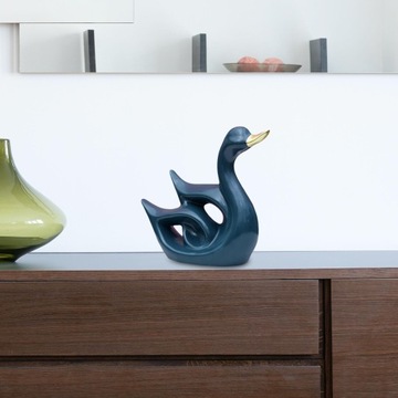 статуя лебедя современная керамическая статуэтка